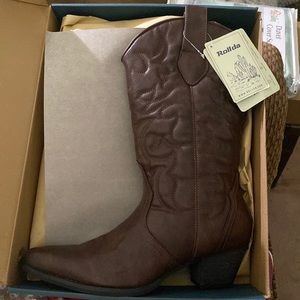 Rollda women size 11 cowgirl boots